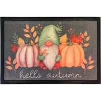 Super Sorb Autumn Gonk Door Mat - Multicolour