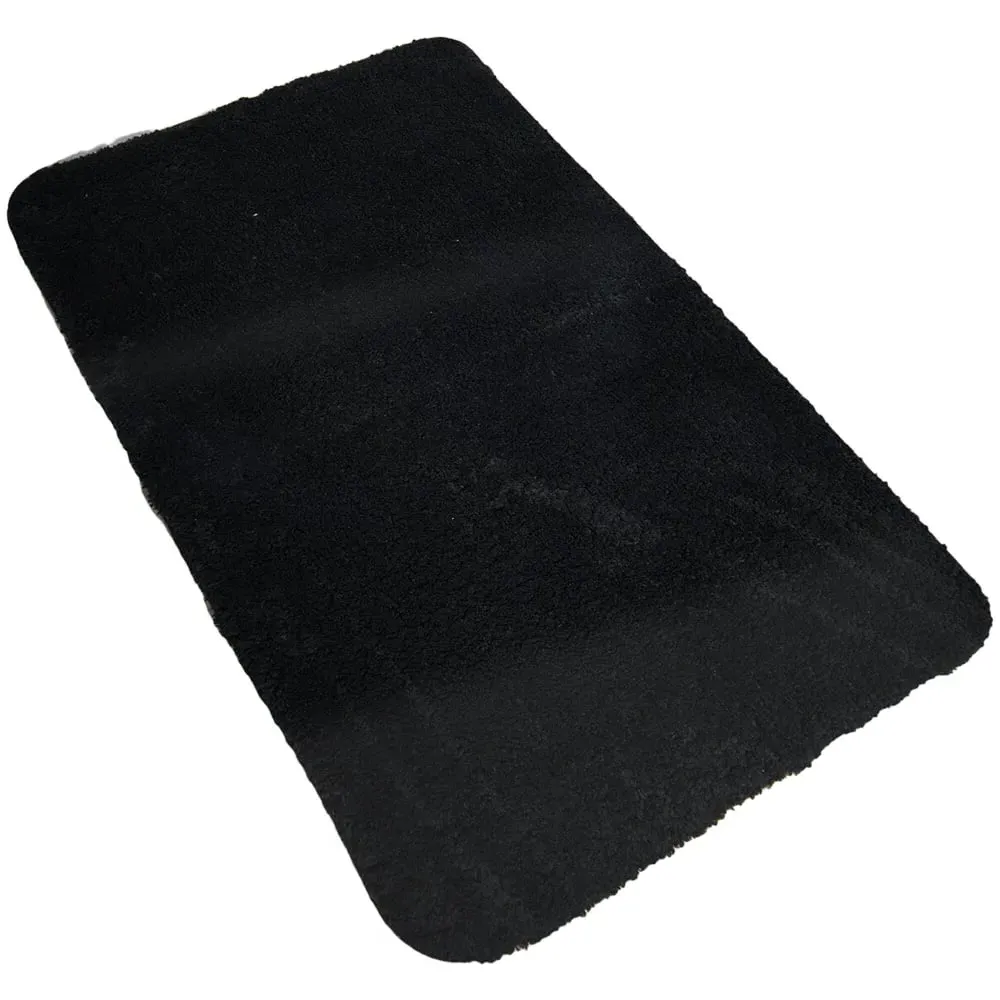 Supersoft Bath Mat 75x45cm - Black image
