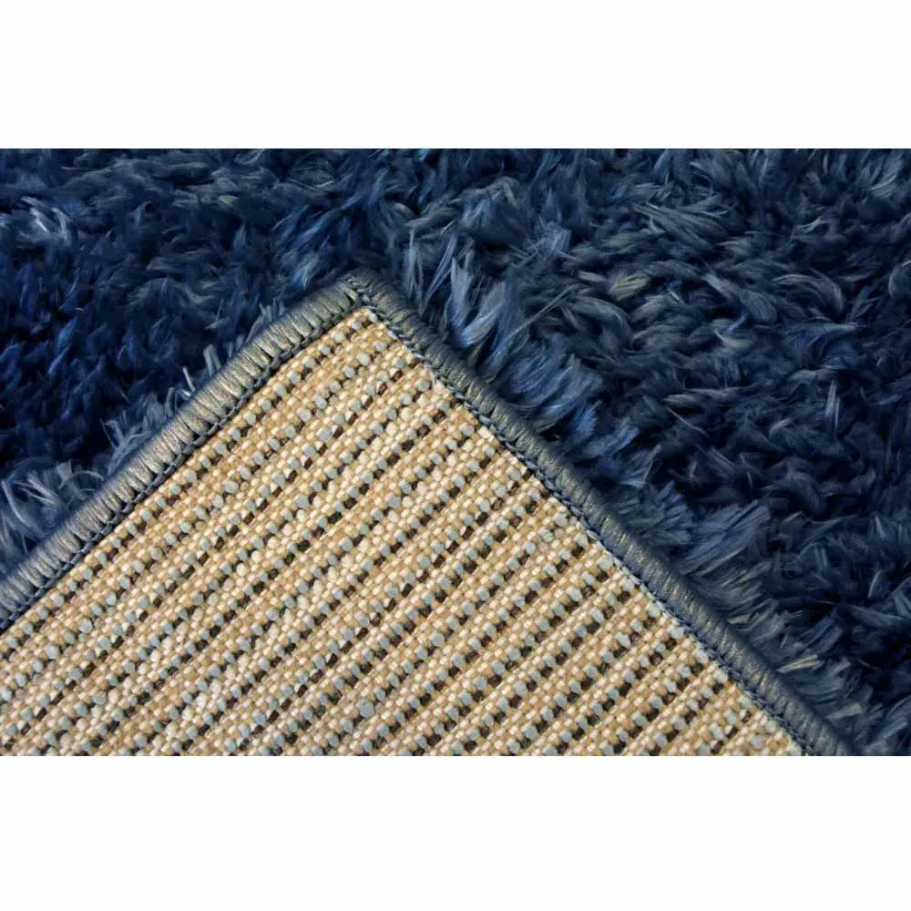 Supersoft Shaggy Rug 120x170cm - Deep Blue