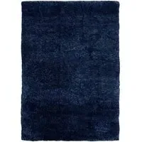Supersoft Shaggy Rug 120x170cm - Deep Blue