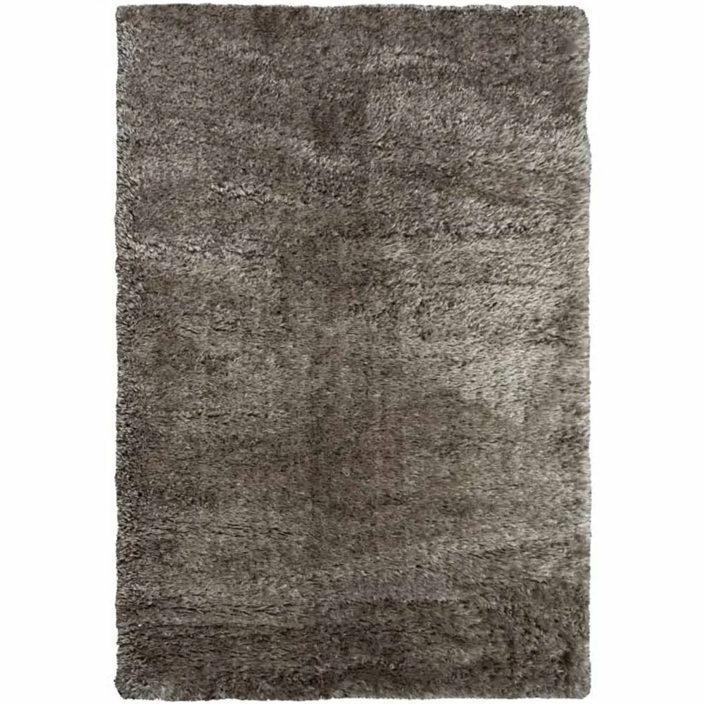 Supersoft Shaggy Rug - Grey, Polyester image