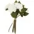 Supreme Handtied Artificial Rose Bouquet - White