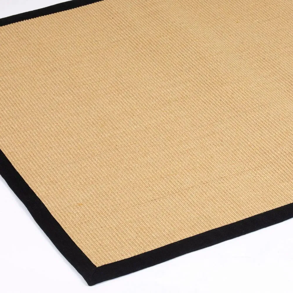 Swinton Table Runner - Black, Jute