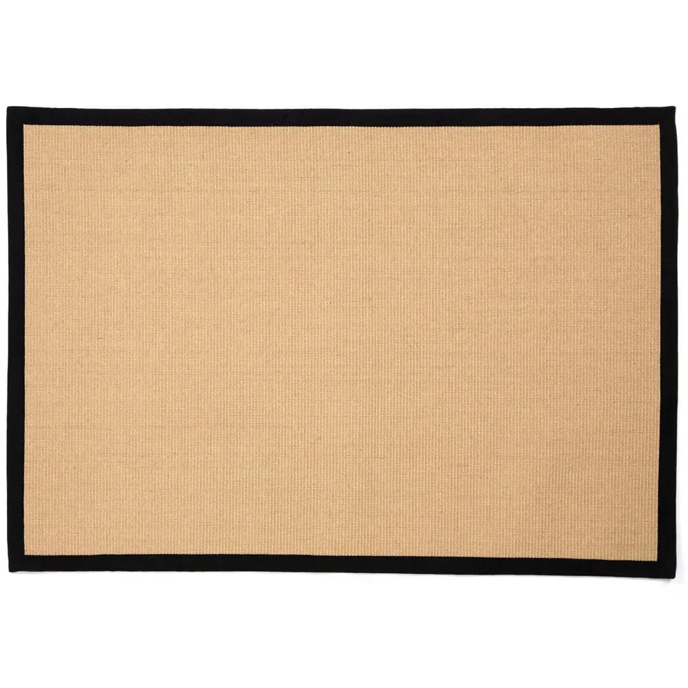 Swinton Table Runner - Black, Jute