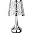 Swirl Touch Table Lamp - Silver
