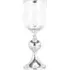 Table Top Hurricane Candle Holder - Silver, Metal