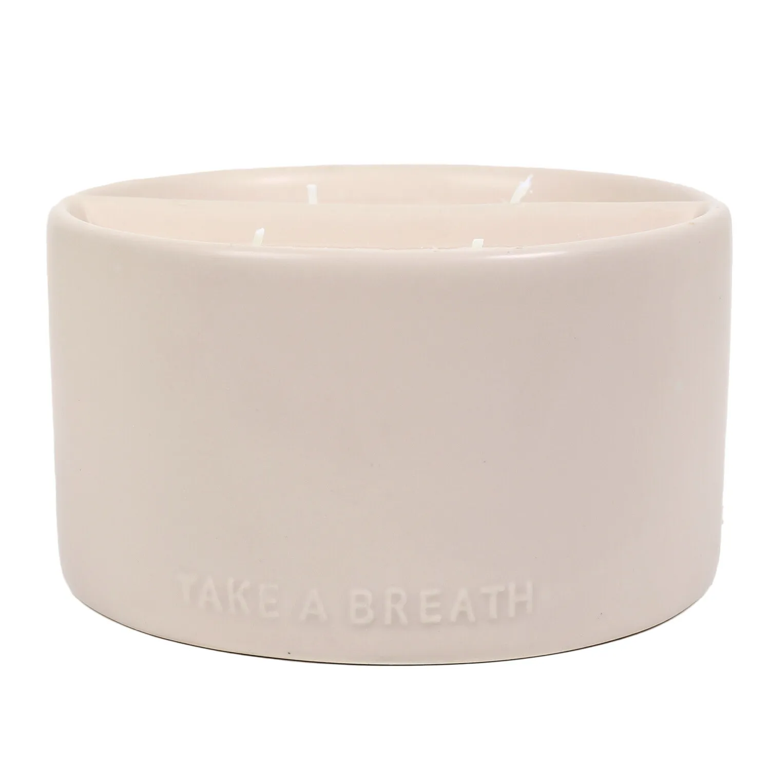 Take a Breath Duo Scented Candle - Wood and Vanilla