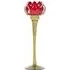 Tall Floral Candle Holder