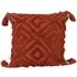 Tangier Tufted Cushion - Rust