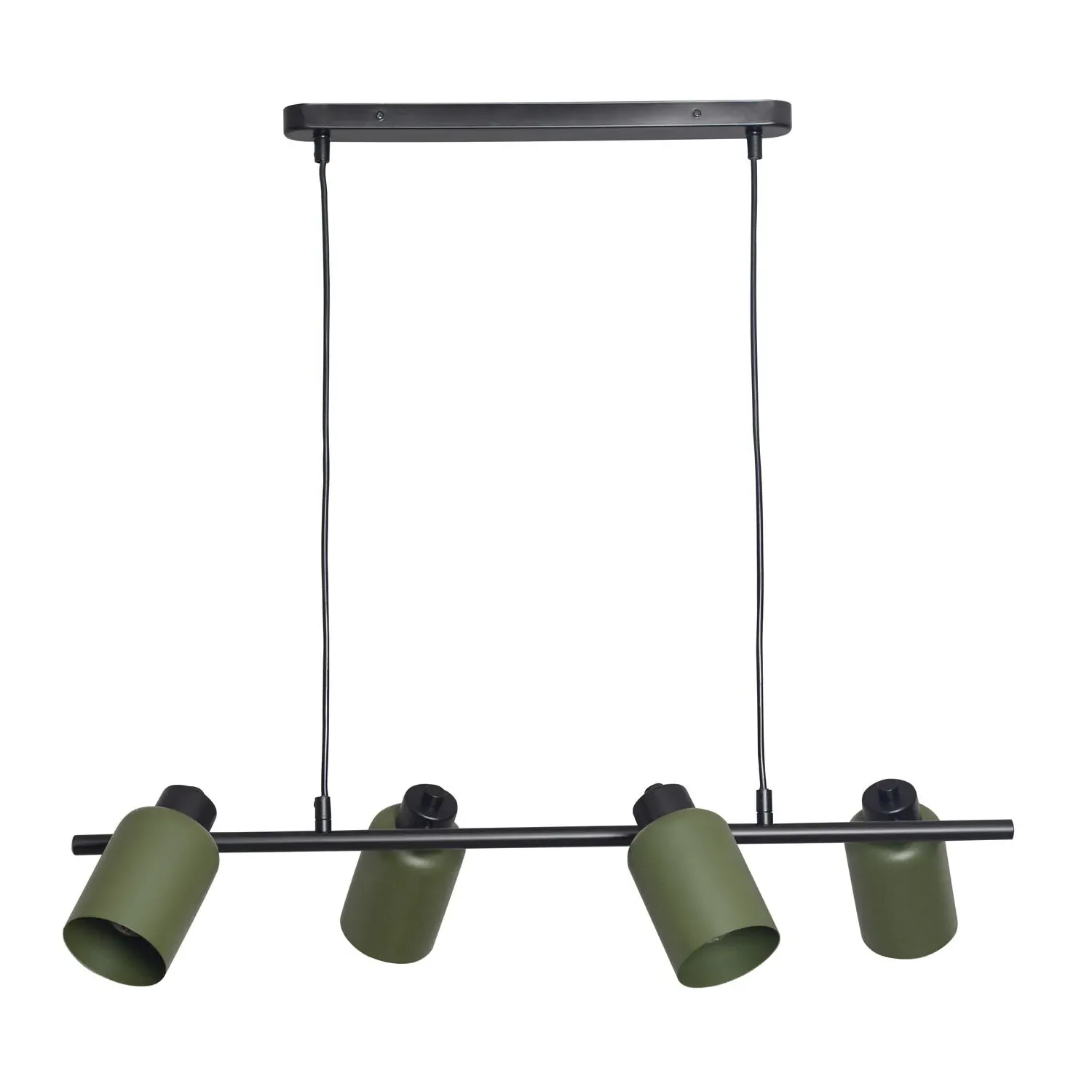 Tate 4 Light Ceiling Fitting - Green