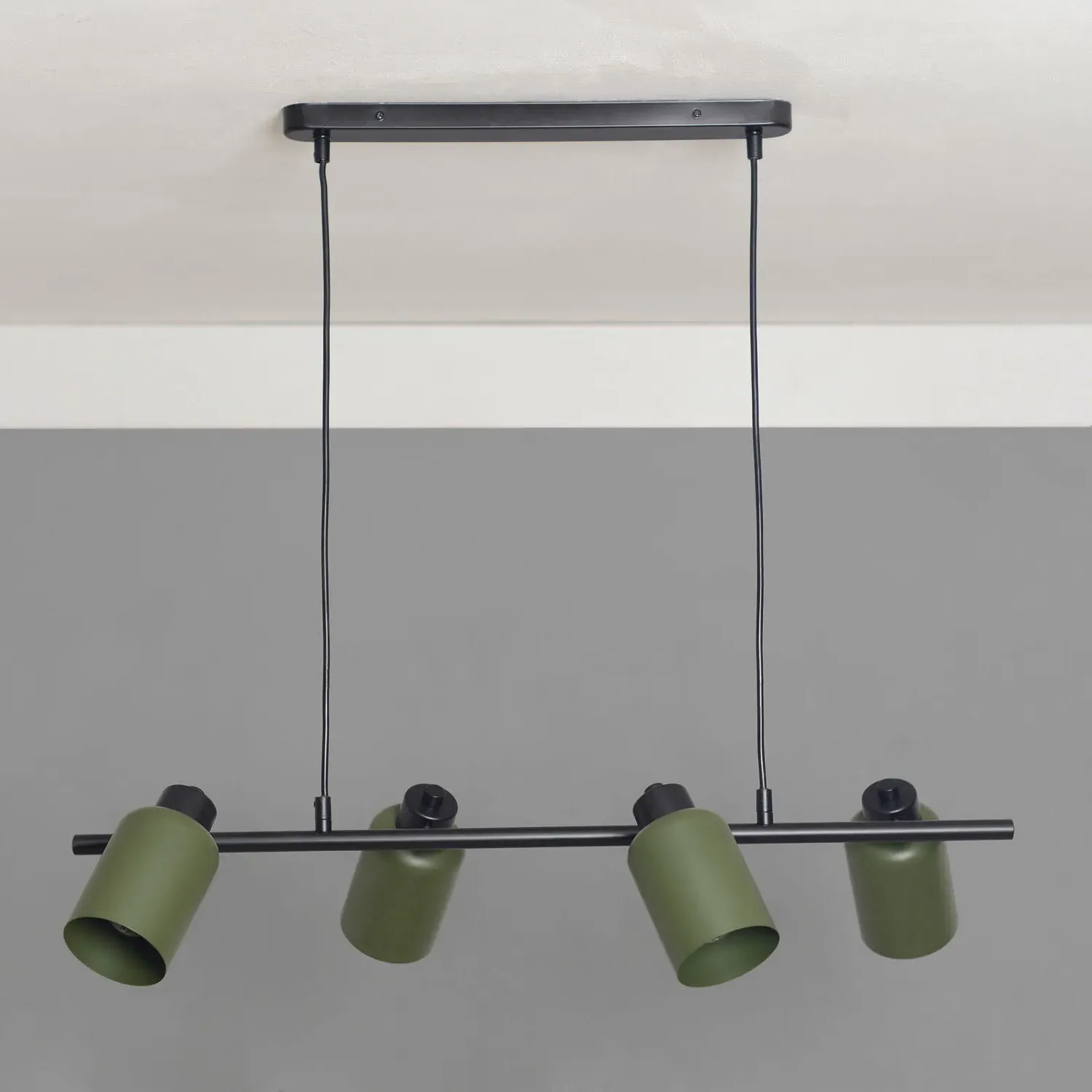 Tate 4 Light Ceiling Fitting - Green