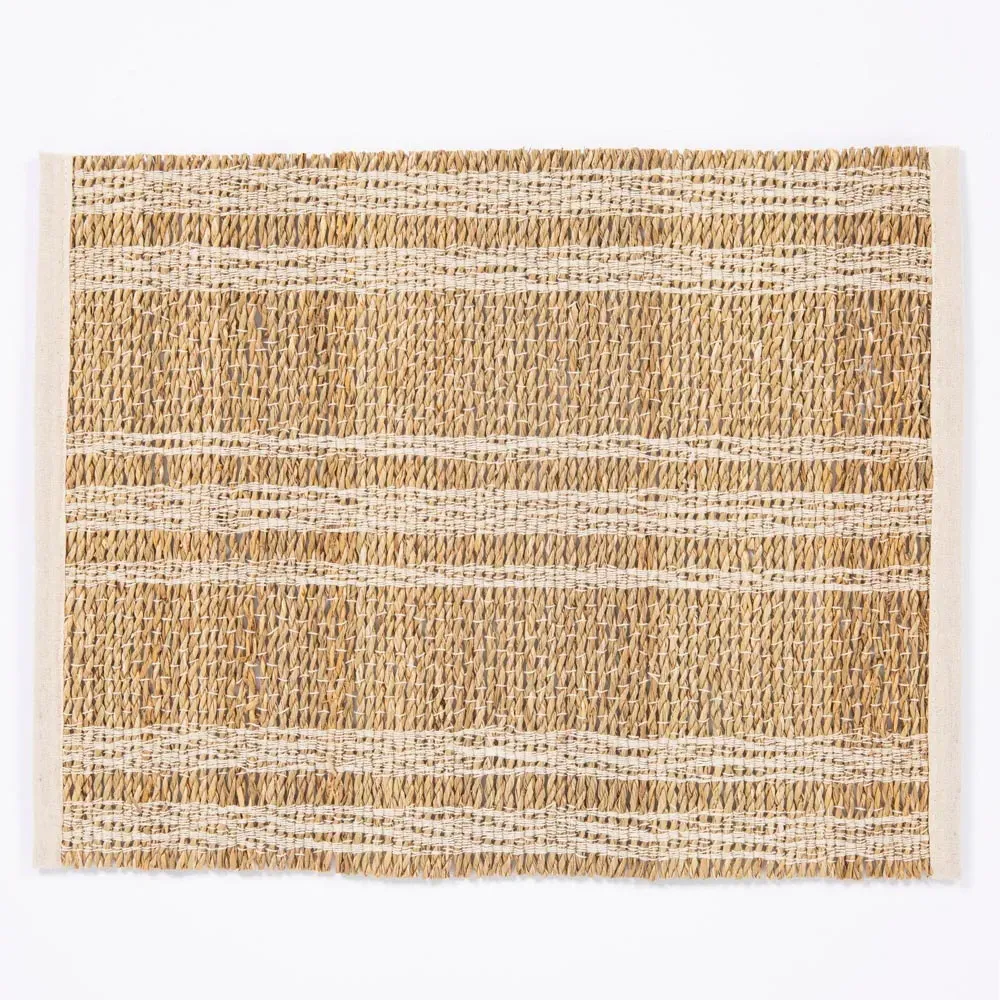 Tay Placemats Set of 2 - Cream, Seagrass