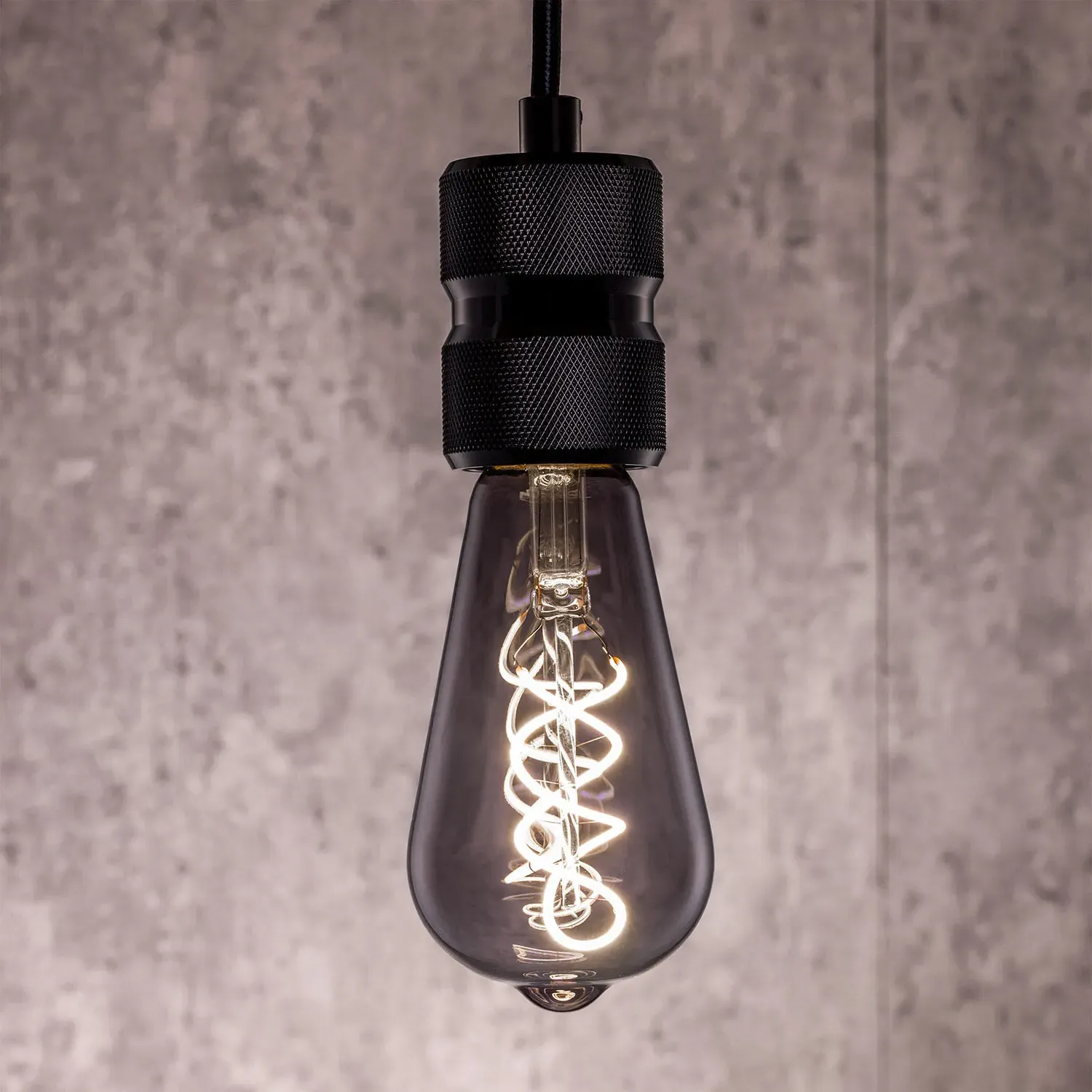 TCP Filament Smoked ST64 265L B22 Bulb - Cool White