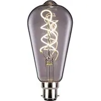 TCP Filament Smoked ST64 265L B22 Bulb - Cool White