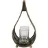 Teardrop Candle Lantern - Gold