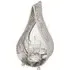 Teardrop Candle Lantern - Silver