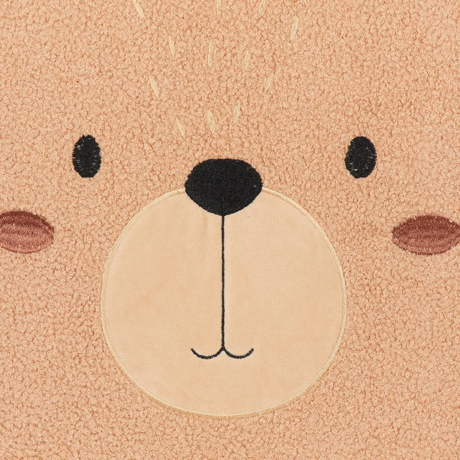 Teddy Bear Shaped Floor Cushion - Brown