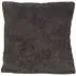 Teddy Fleece Cushion - Charcoal