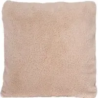 Teddy Fleece Cushion - Natural