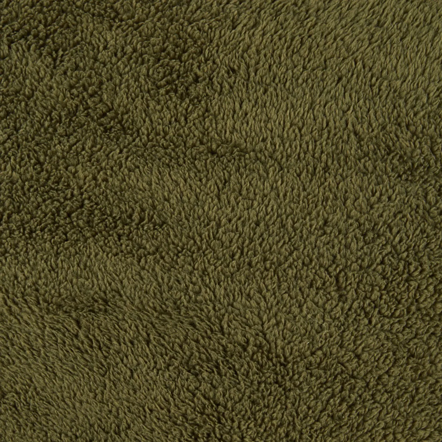 Teddy Fleece Cushion - Olive
