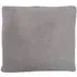 Teddy Fleece Cushion - Silver