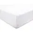 Teddy Fleece Fitted Sheet - White