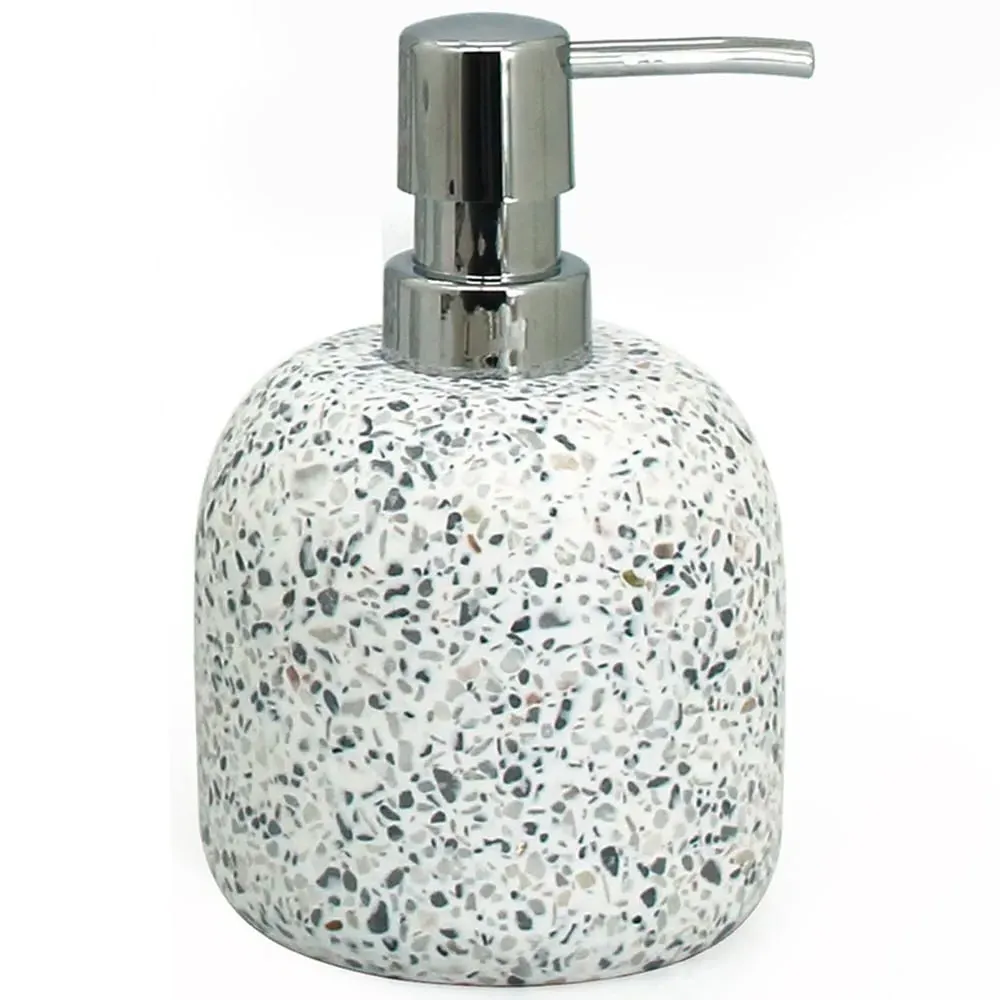 Terrazzo Soap Dispenser - White