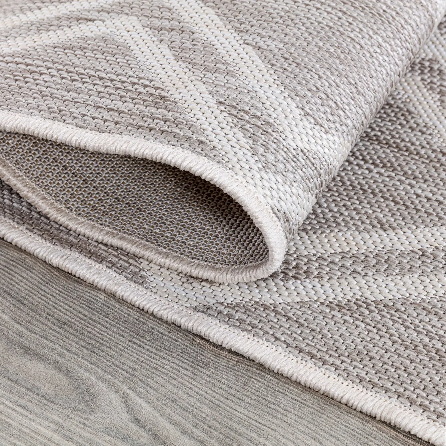 Texas Diamond Indoor and Outdoor Rug - Grey