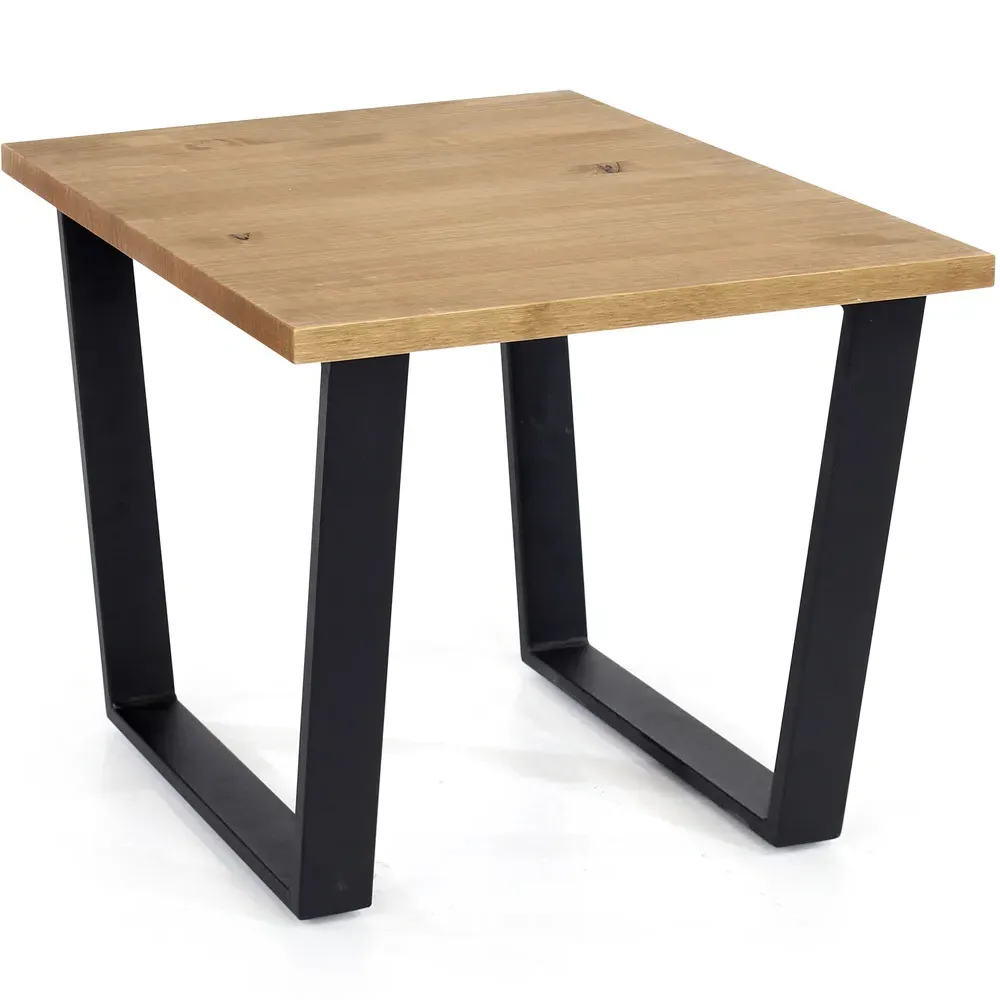 Texas Solid Wood Pine Lamp Table - Brown