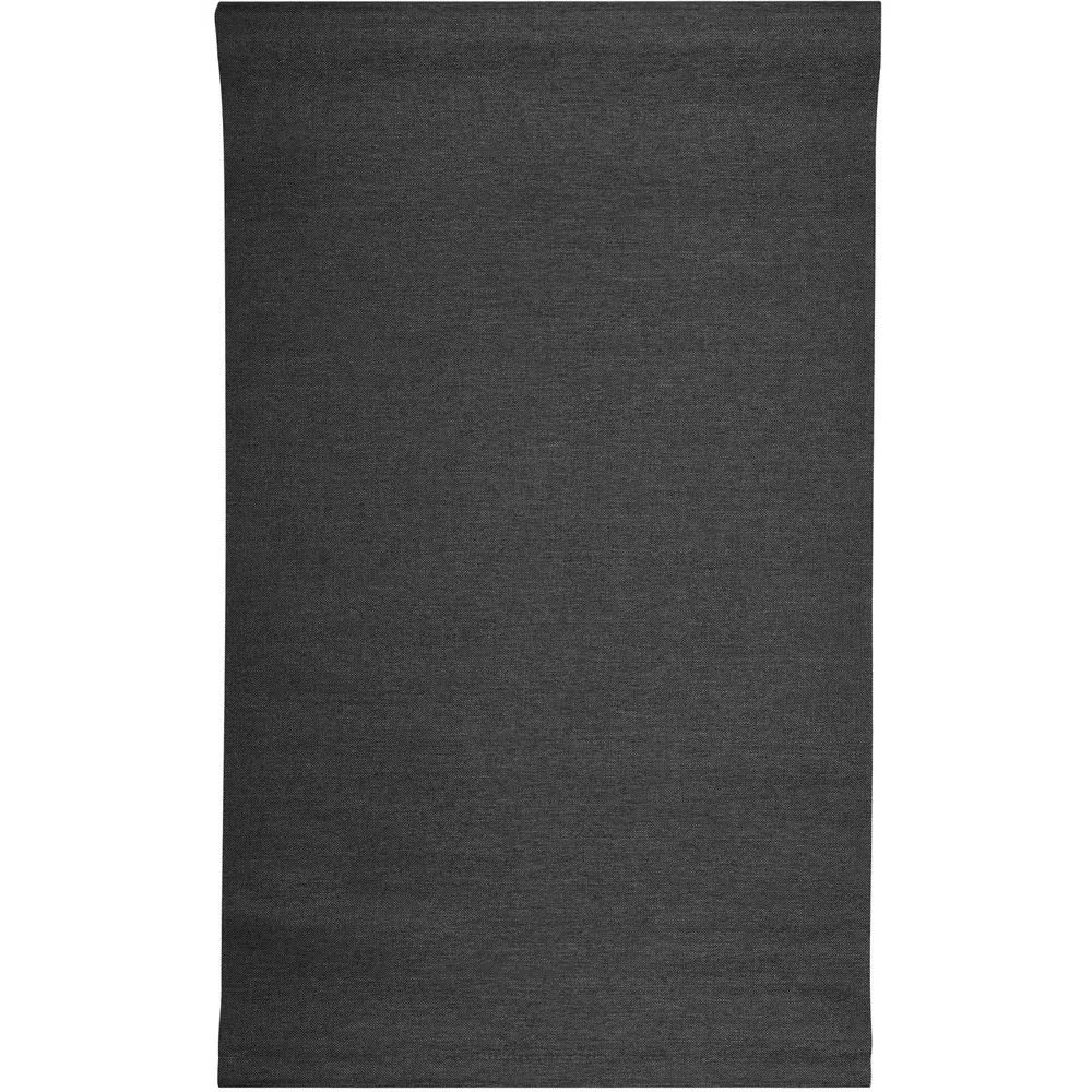 Textured Blackout Roller Blind 60cm - Dark Grey