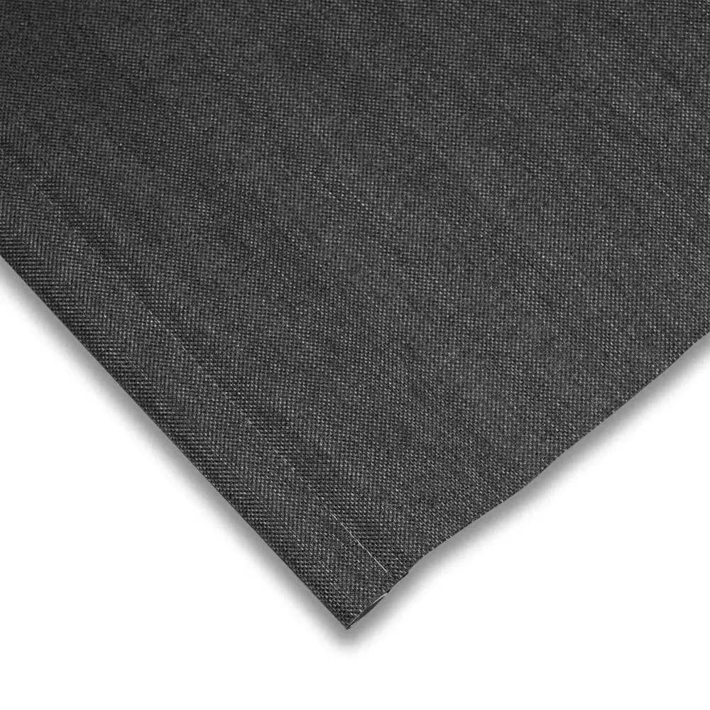 Textured Blackout Roller Blind 60cm - Dark Grey