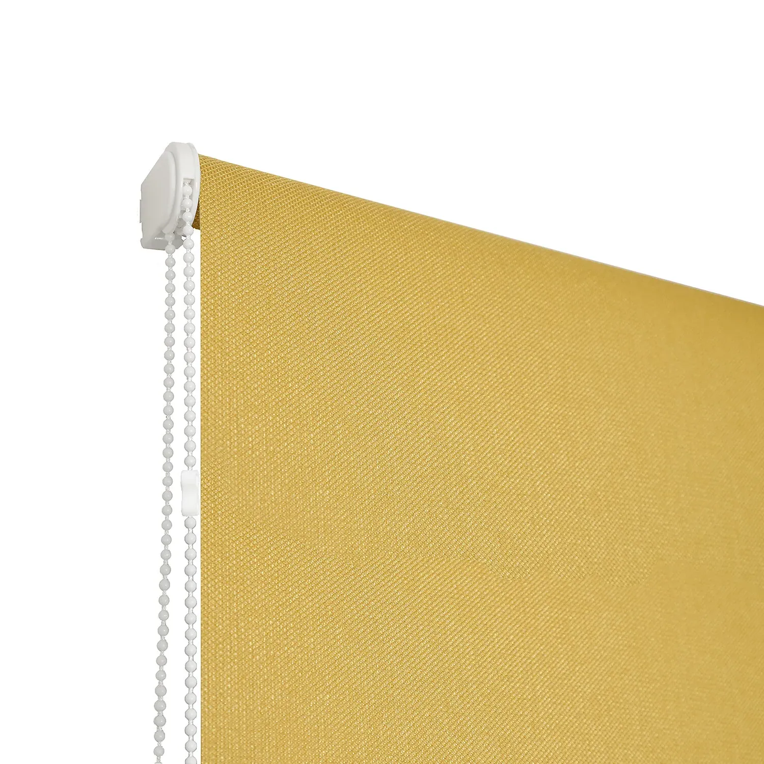 Textured Blackout Roller Blind 60cm - Ochre