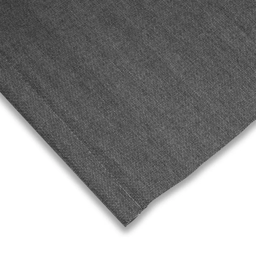 Textured Blackout Roller Blind 90cm - Dark Grey