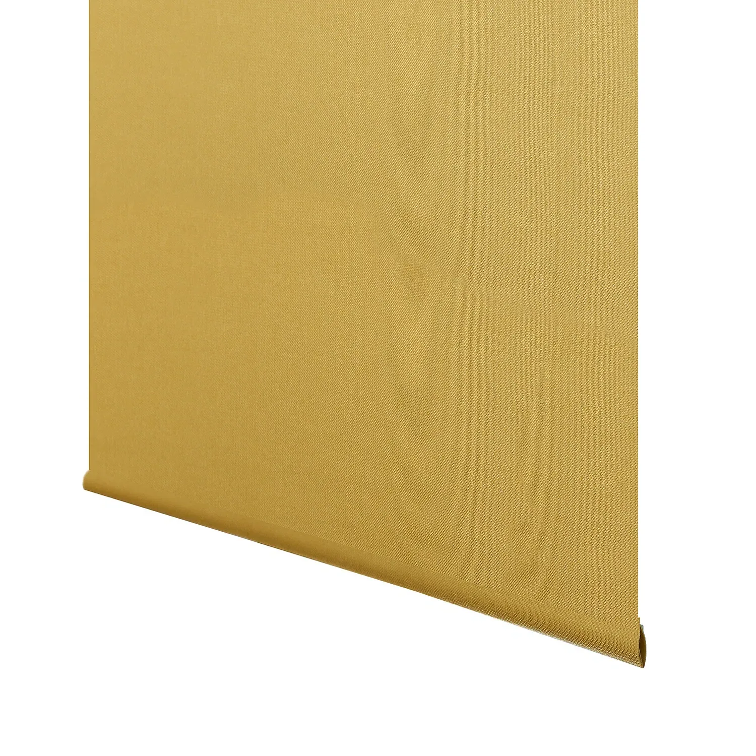 Textured Blackout Roller Blind 90cm - Ochre