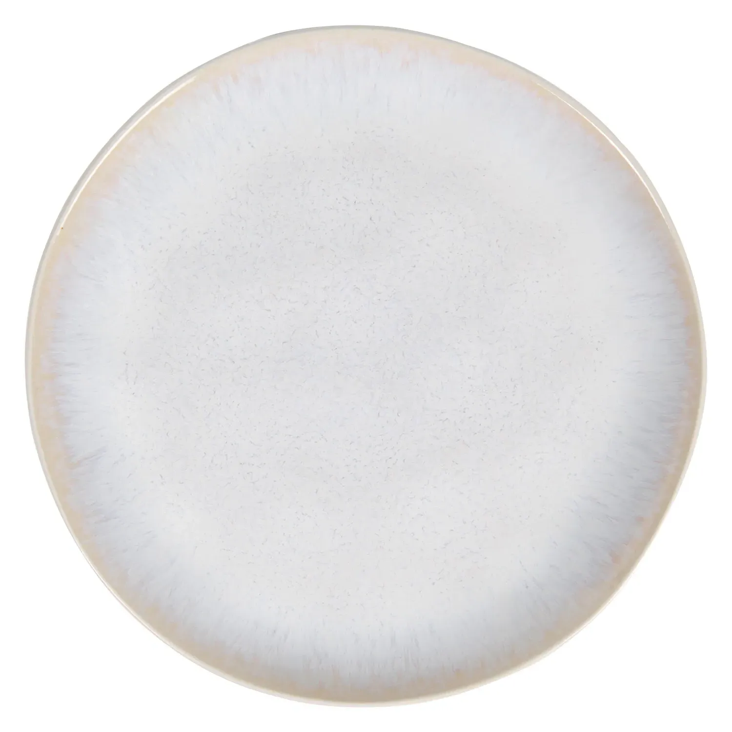 Textured Dinner Plate - White