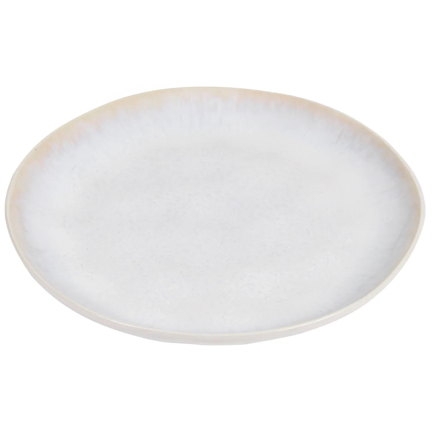 Textured Dinner Plate - White