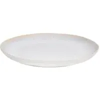 Textured Dinner Plate - White