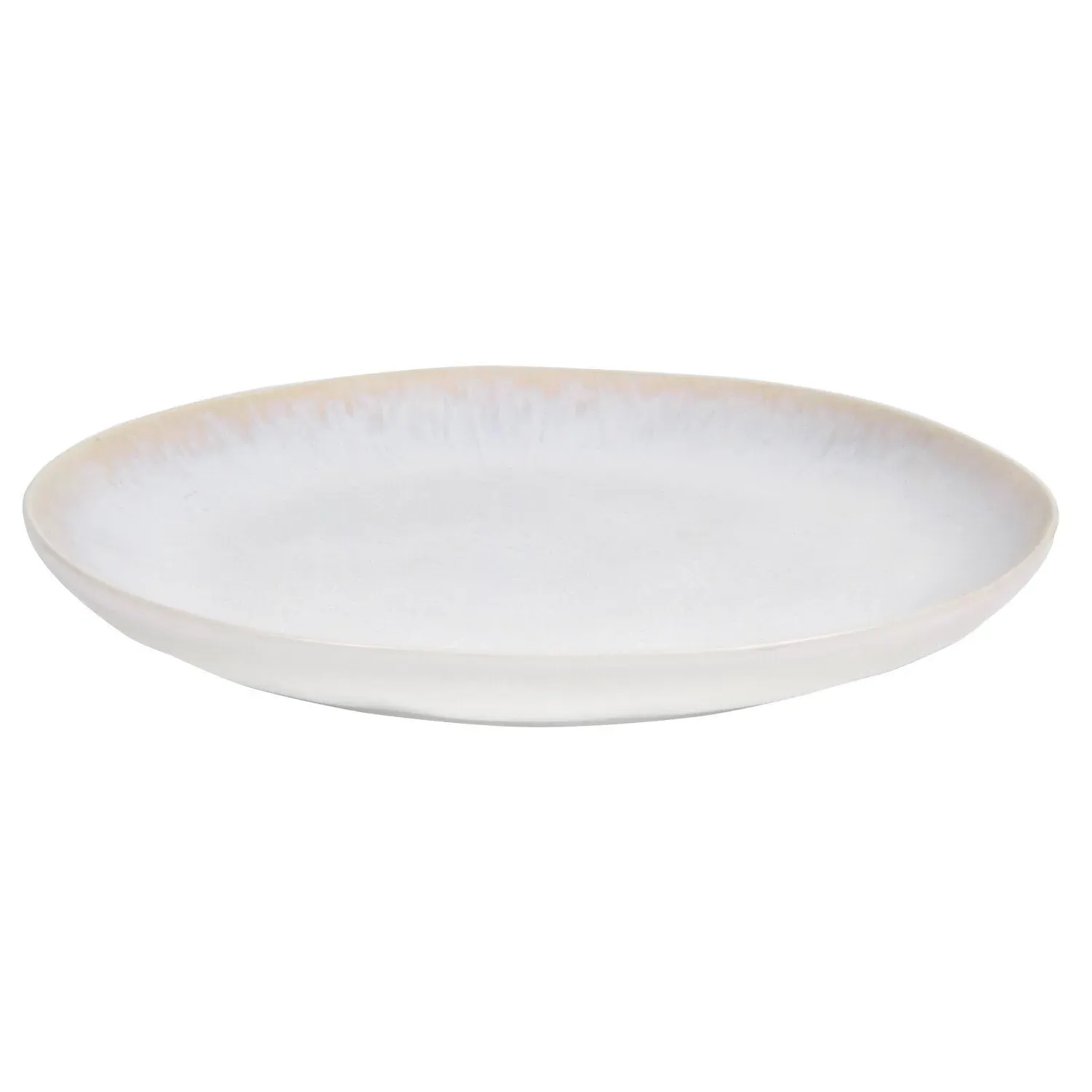Textured Dinner Plate - White