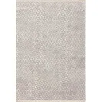 Textured Geo Capri Rug 140 x 200cm - Neutral
