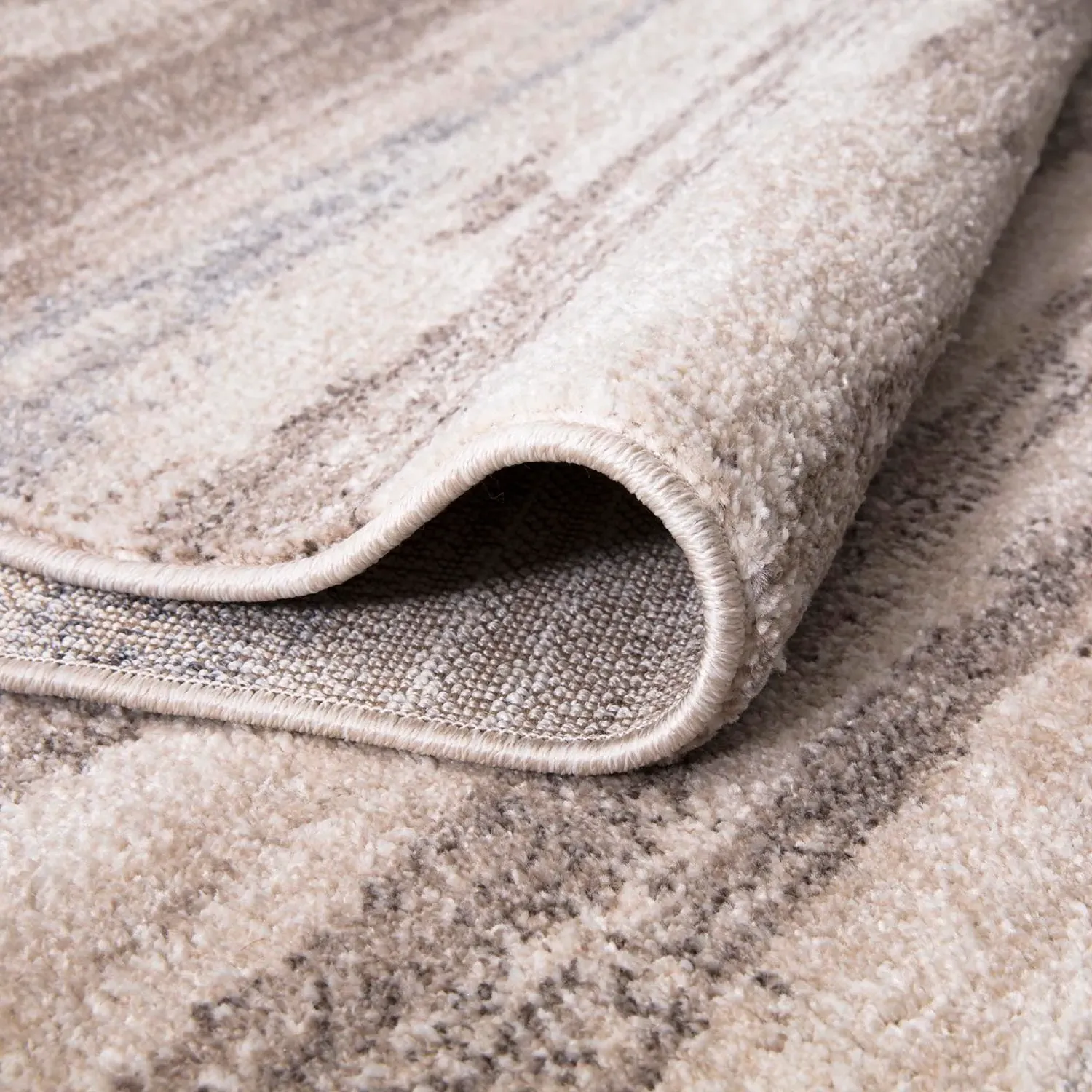 Textured Rug 160cm - Natural