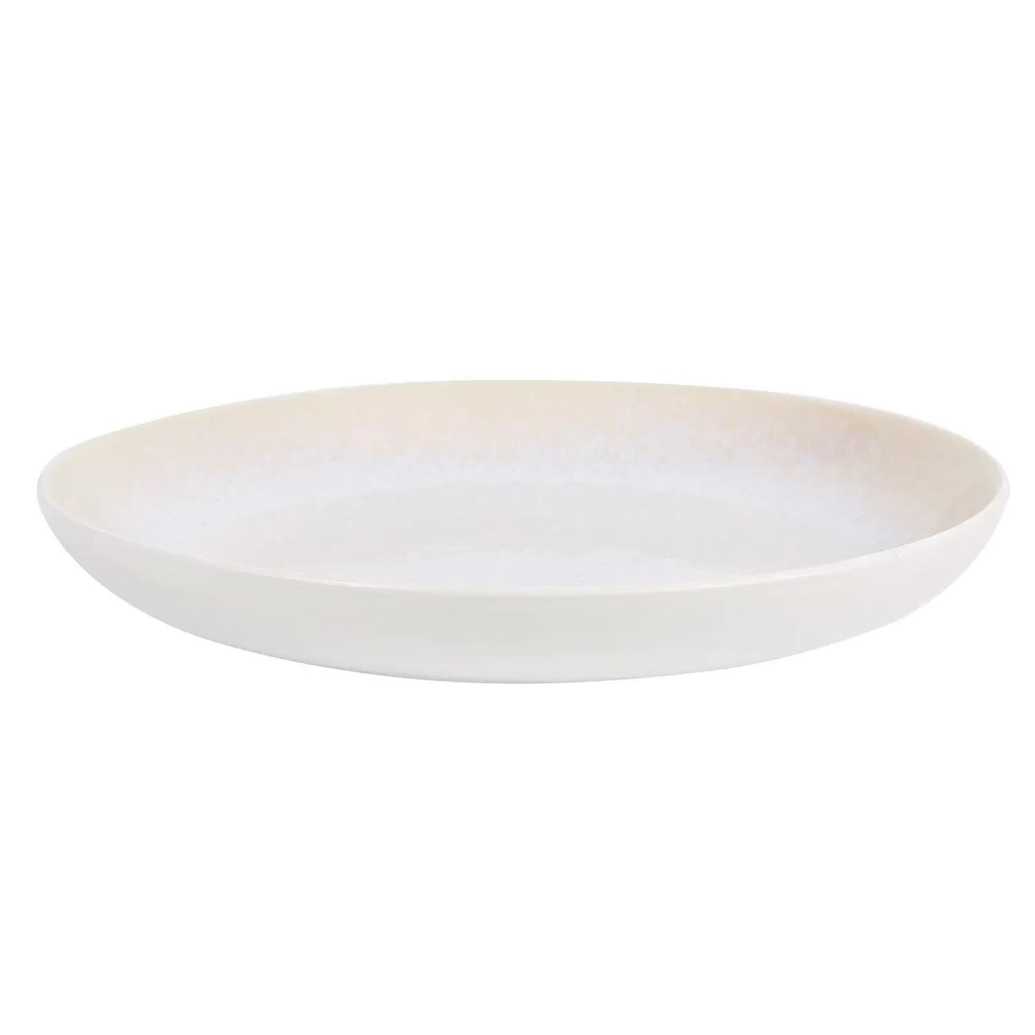 Textured Serving Bowl - White