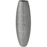 Textured Shimmer Vase - Silver