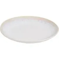 Textured Side Plate - White