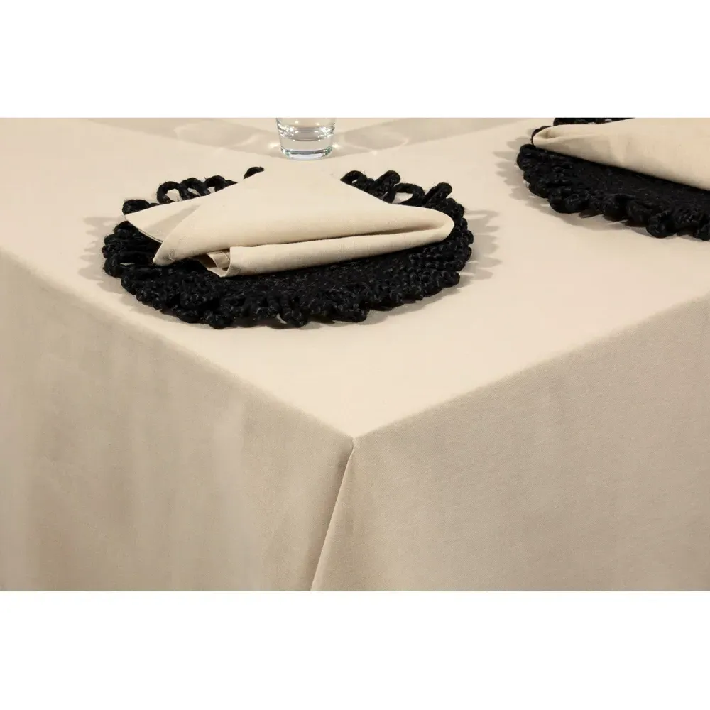 Thames Placemat Set of 2 - Black, Jute