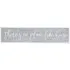 There's No Place Like Home Wall Plaque - Grey