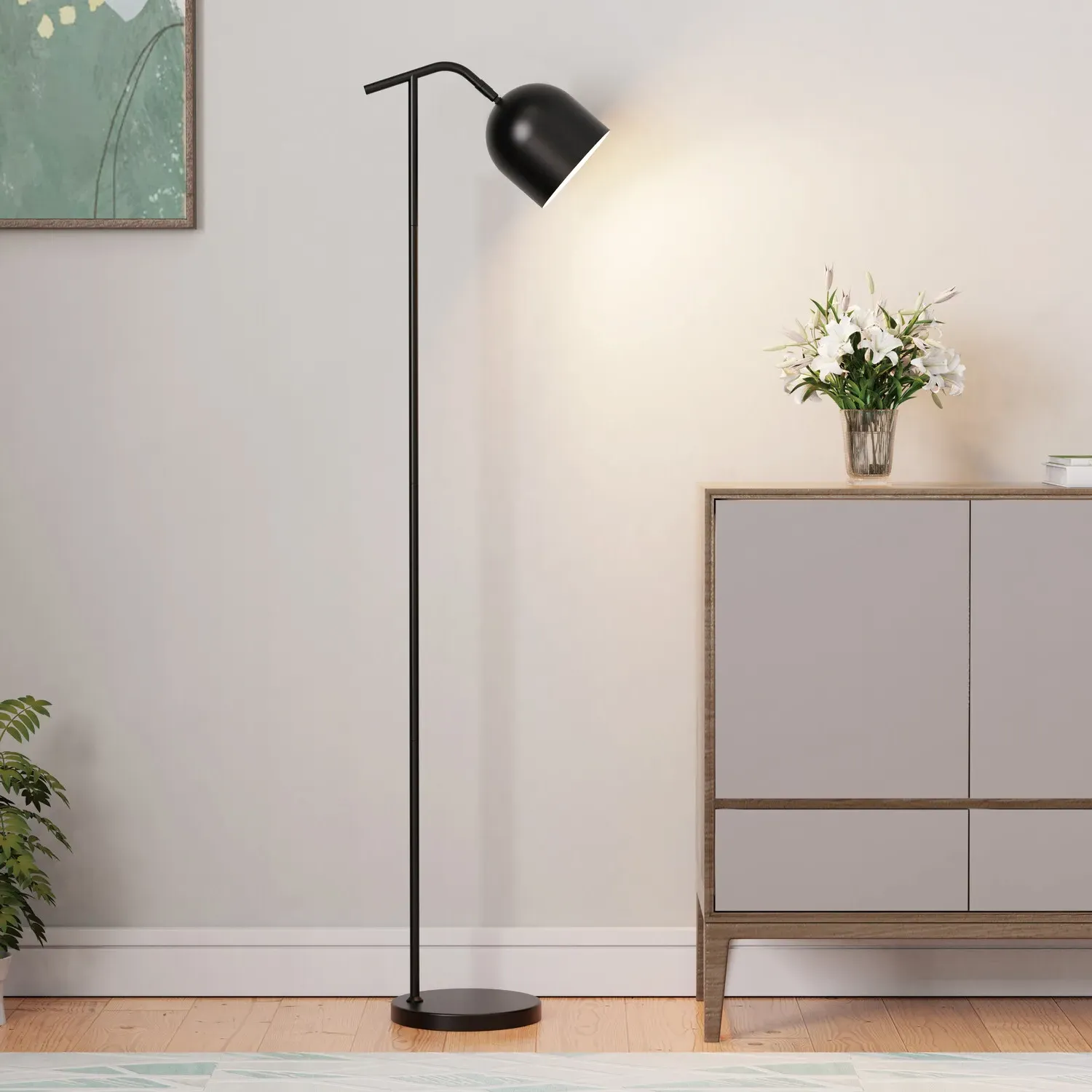 Tia Floor Lamp - Black