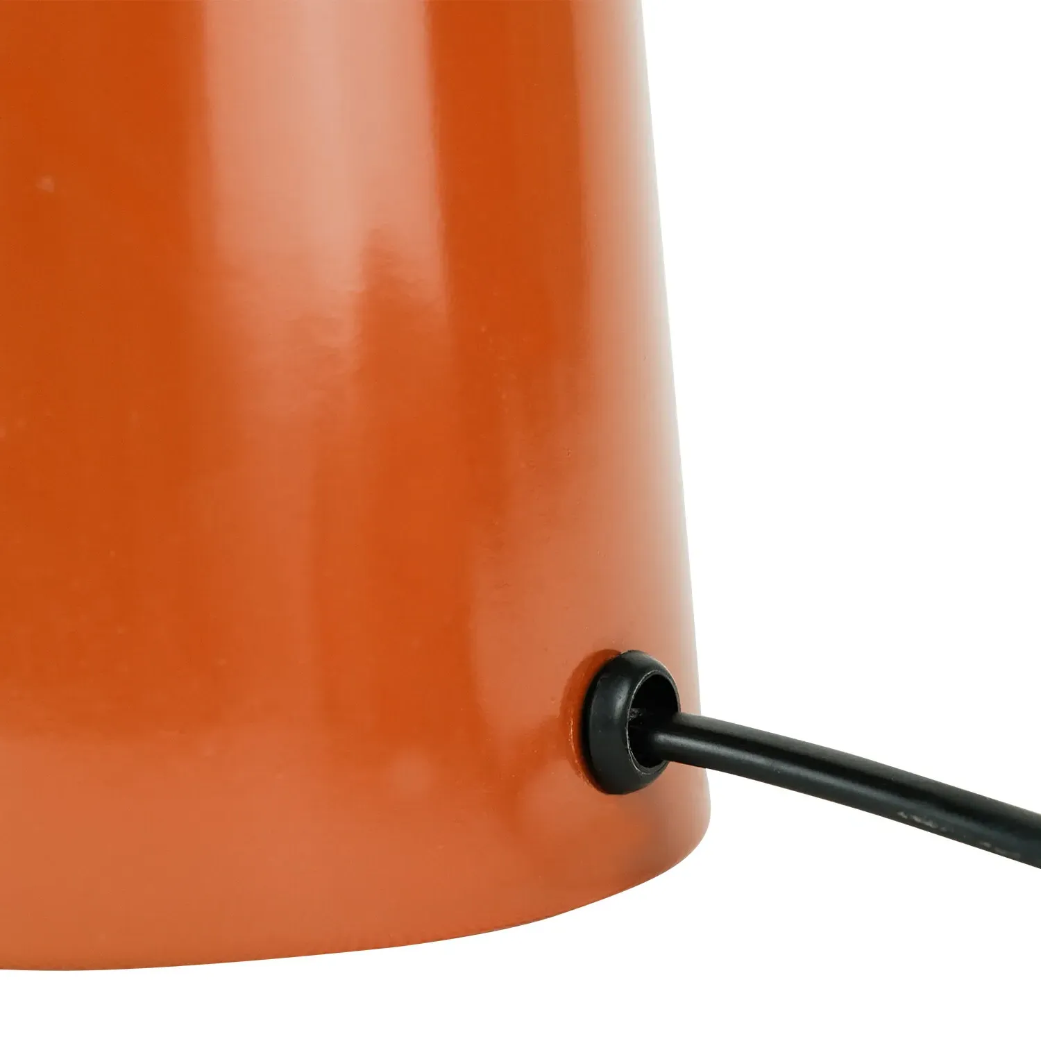 Tiaga Mushroom Table Lamp - Rust