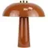 Tiaga Mushroom Table Lamp - Rust