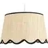 Tilda Scallop Shade - Natural, Black