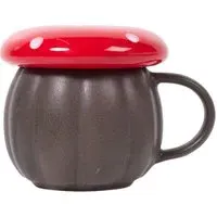 Toadstool Mug - Brown and Red